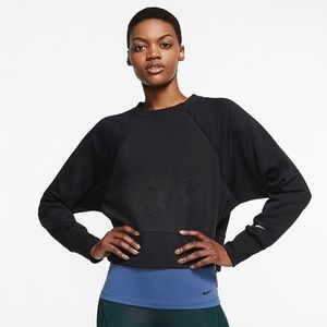 NIKE Women’s Black Fleece Training Crew